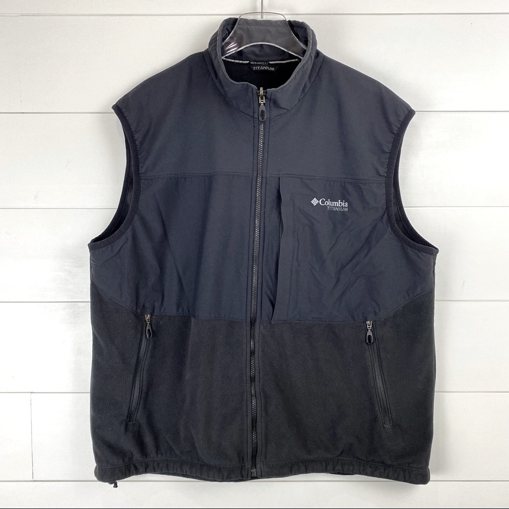 Columbia Titanium XXL Fleece Softshell Vest